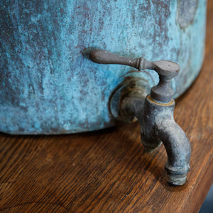 Vintage French Copper Distiller Urn