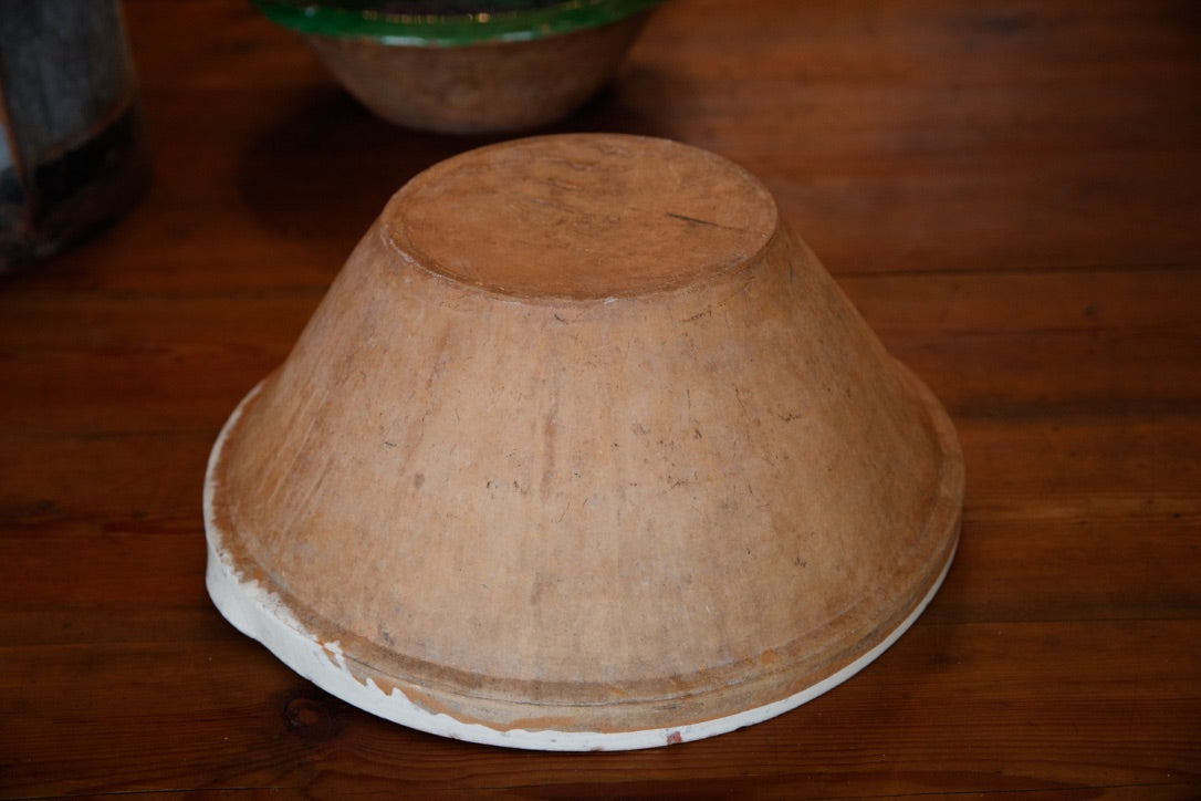 Large Antique French Tian /Confit Bowl - No 2