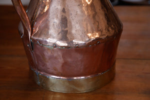 Polished French Copper Vineyard Jug