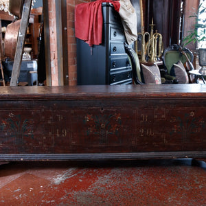 19th Century Italian Wedding Trunk