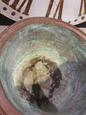 Huge French Copper Cauldron