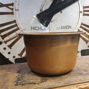 Huge French Copper Cauldron