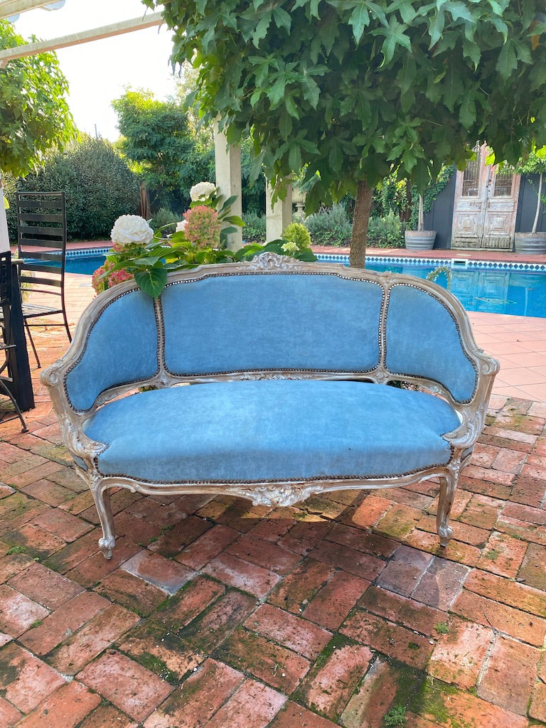 19th Century French Petite Sofa - Love Seat