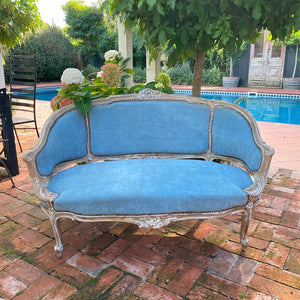 19th Century French Petite Sofa - Love Seat