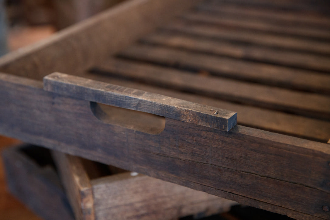 French Wooden Apple Crates