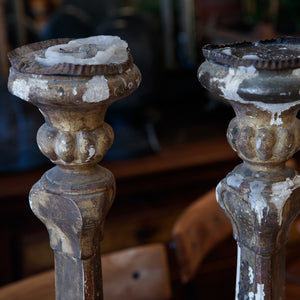 18th Century French Altar Candlesticks