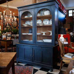 1930's French  Country Kitchen Hutch