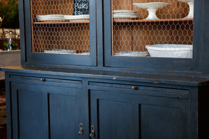1930's French  Country Kitchen Hutch