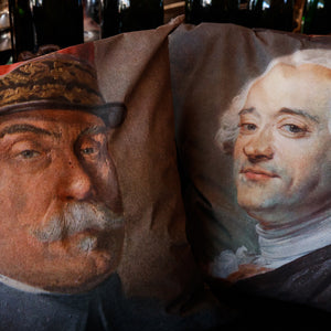 French Portrait Cushions