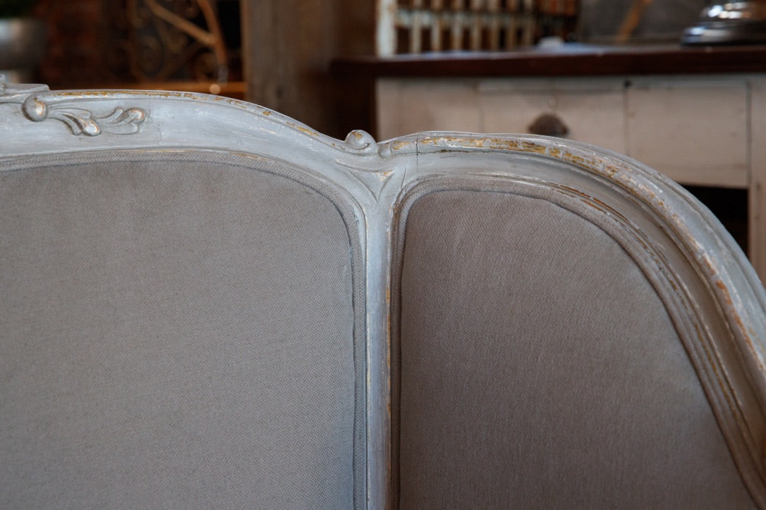 French Linen Parlour Chairs