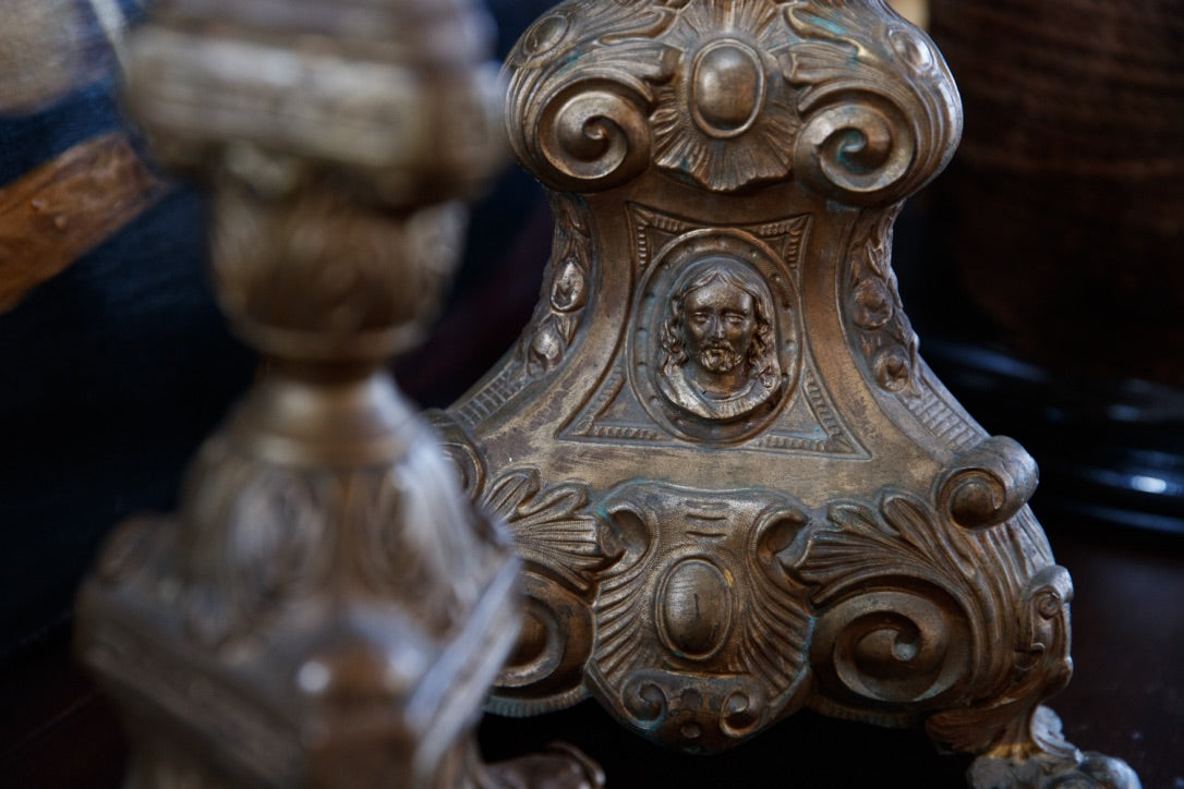 19th Century French Altar Candlesticks