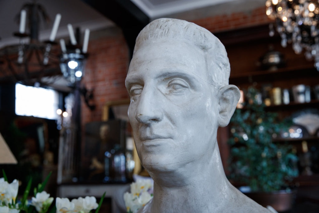 French Plaster Bust - Gentleman