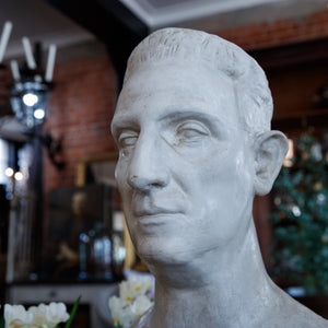 French Plaster Bust - Gentleman