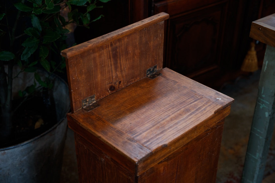 Vintage French Wooden Baguette Box