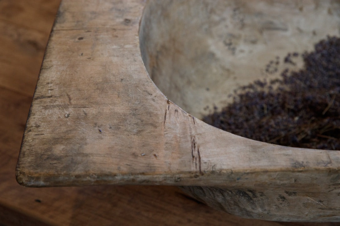 Vintage French Wooden Trug