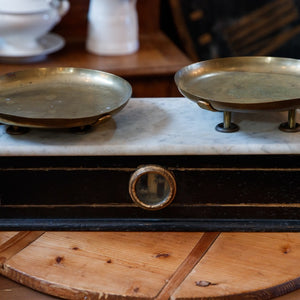 French Marble Chemist Scales