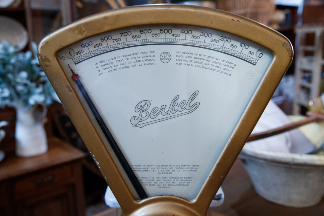 Original Vintage Gold Berkel Scales
