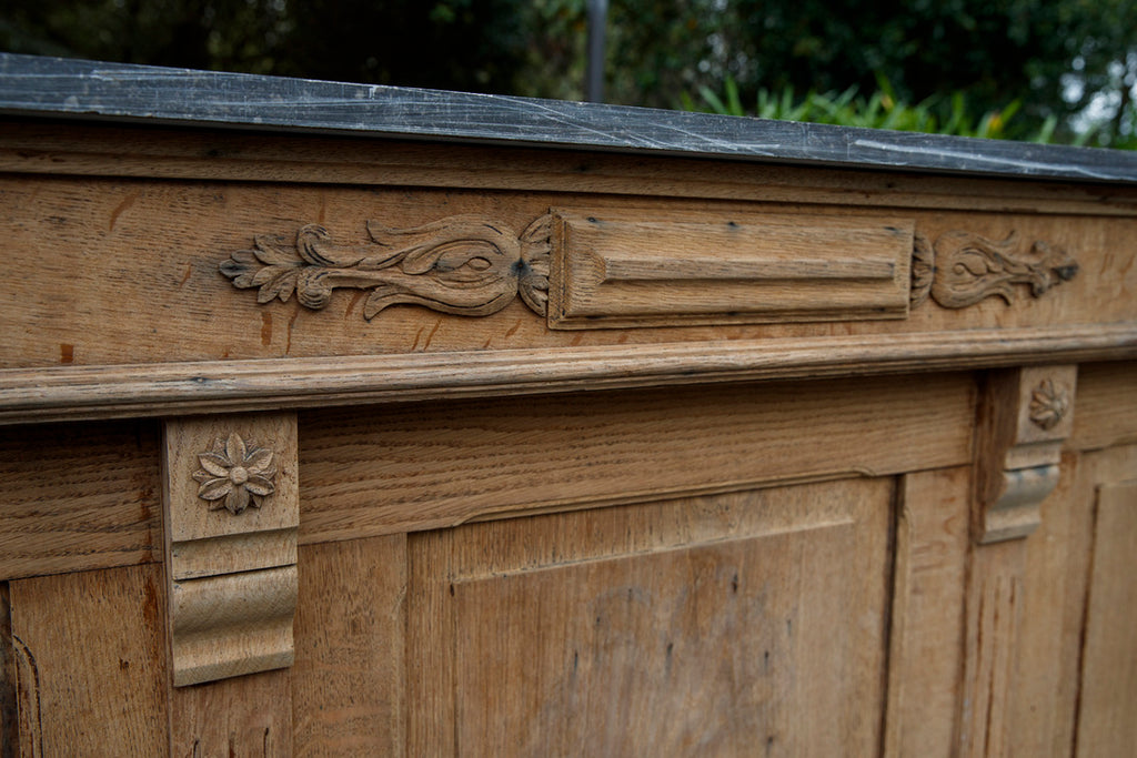 French Bleached Oak Counter