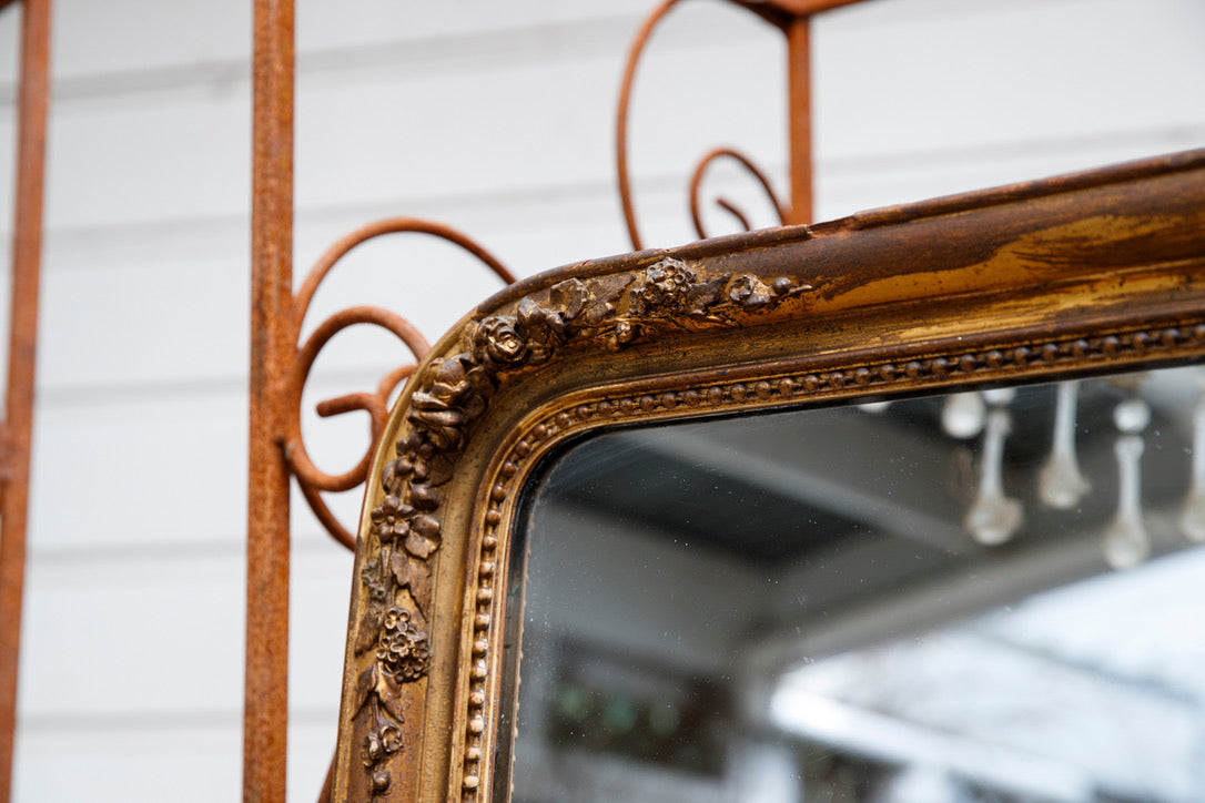 Napoleon III French Mantle Mirror